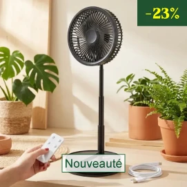 Le ventilateur pliable sans fil