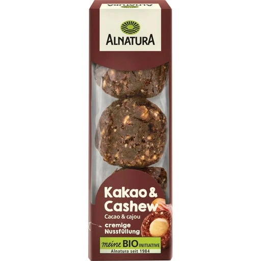 Bolitas de Fruta con Cacao y Anacardos Bio