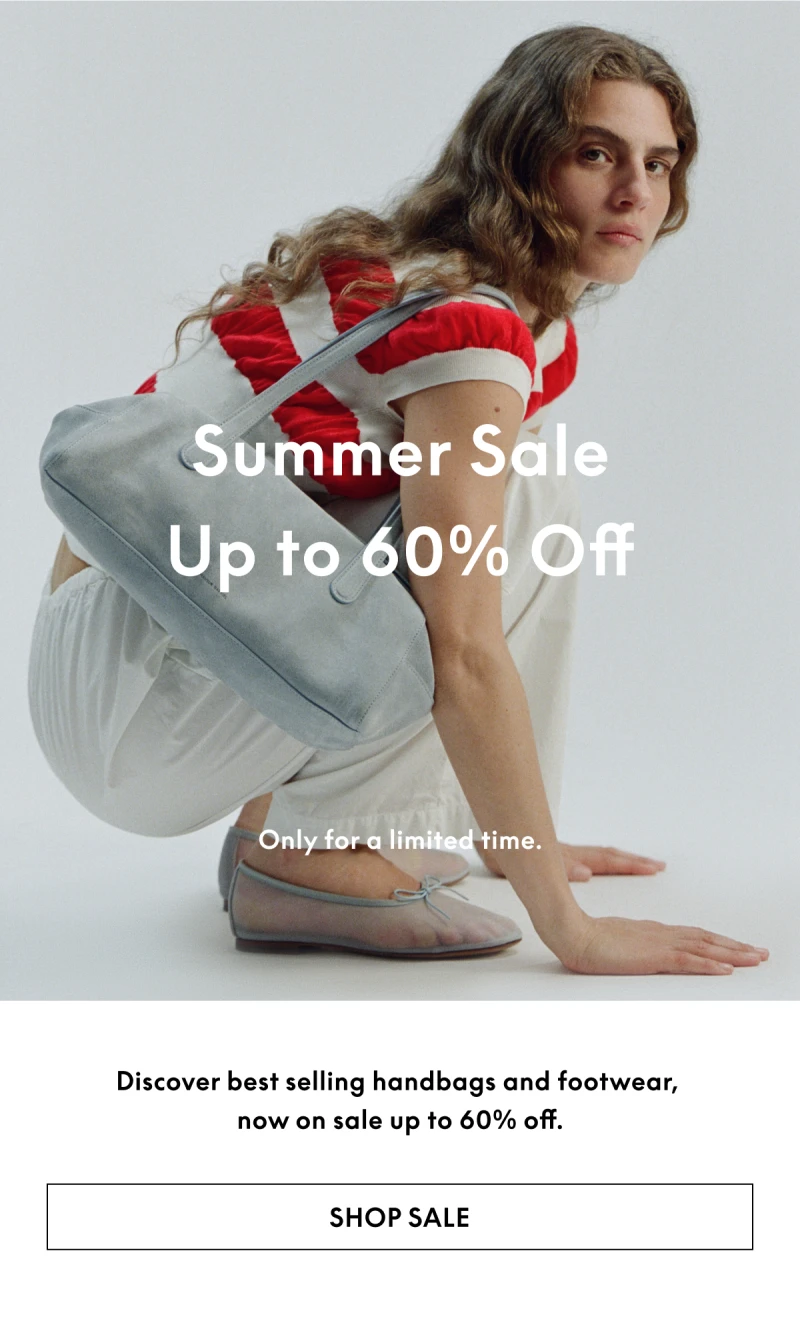 Discover best selling handbags and footwear, now on sale up to 60% off.