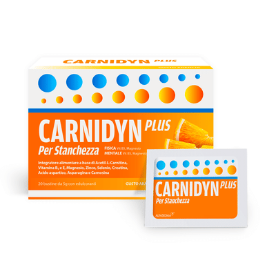 Image of CARNIDYN PLUS 20 BUSTINE DA 5 G GUSTO ARANCIA