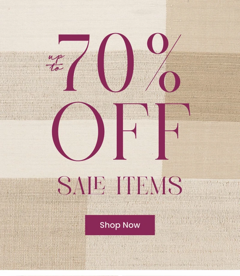 up to 70% OFF SALE ITEMS