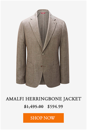 Amalifi Herringbone Jacket