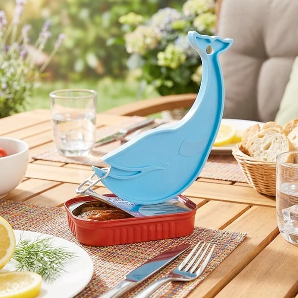 Baleine ouvre-boîtes/canettes