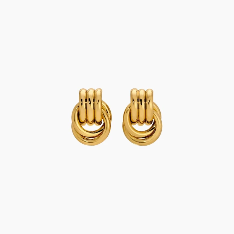 Image of BABY KNOT EARRINGS
