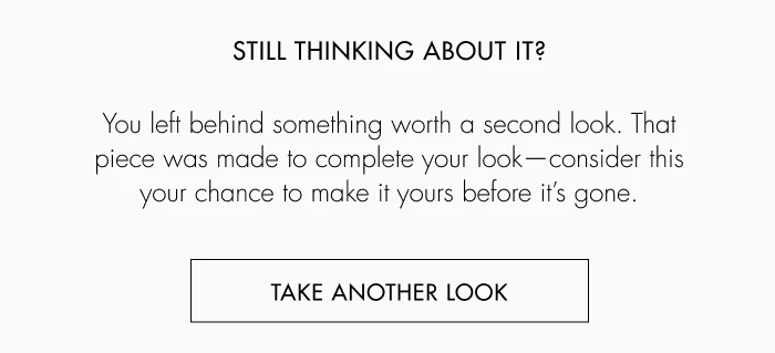Find Your Finishing Touch