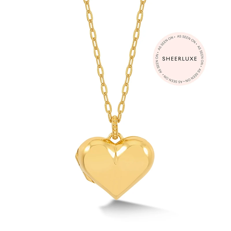 Image of 'Treasured Heart' Photo Locket