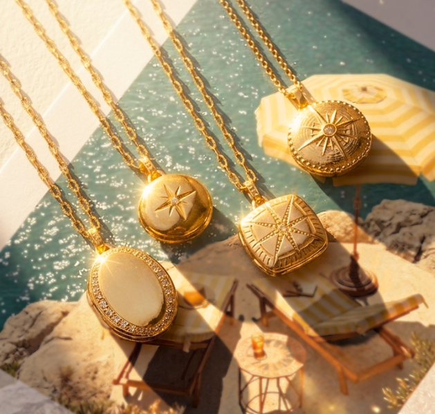 Dower & Hall Photo Lockets