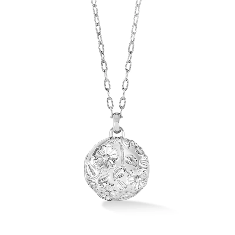 Image of Forget-Me-Not Photo Locket