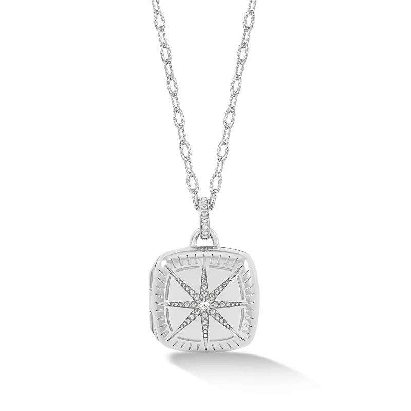 Image of 'Stellar' Sapphire Photo Locket