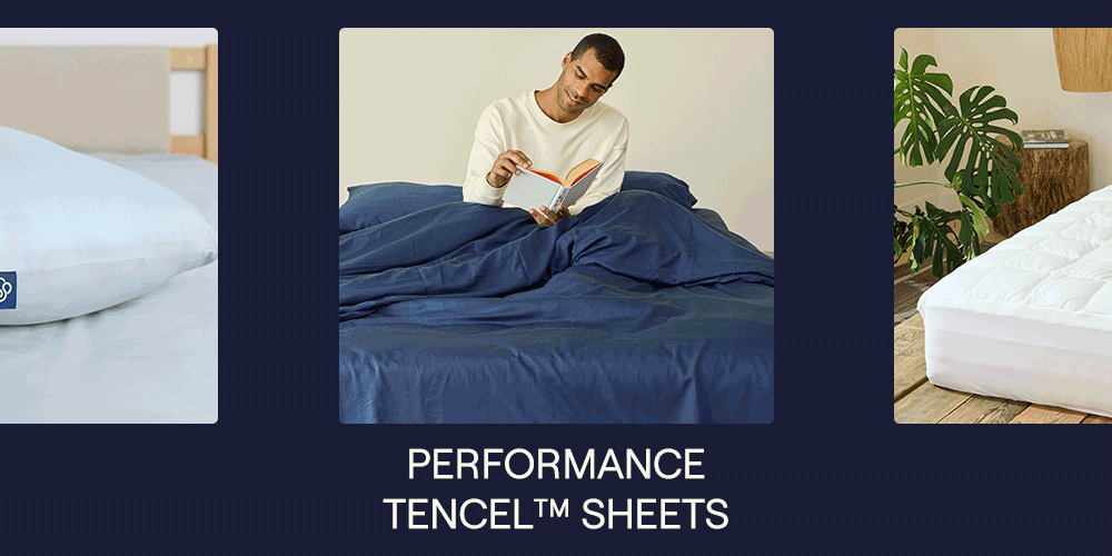 Gif of Slumber Cloud's best selling products