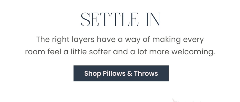 Shop Pillows & Throws