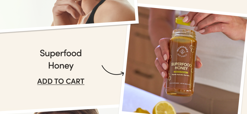 Superfood Honey CTA: ADD TO CART 