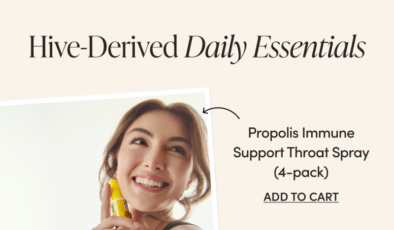 Propolis Immune Support Throat Spray (4-pack)  CTA: ADD TO CART