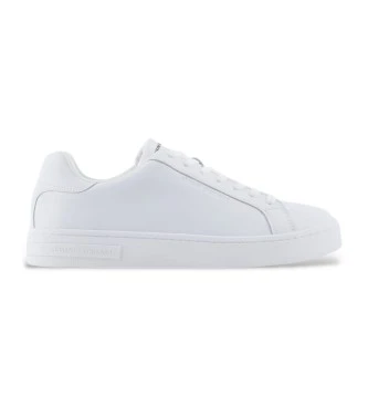 Zapatillas de piel blanco