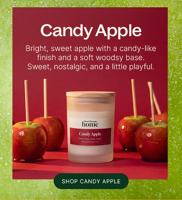 NEW Fall Candles: Candy Apple