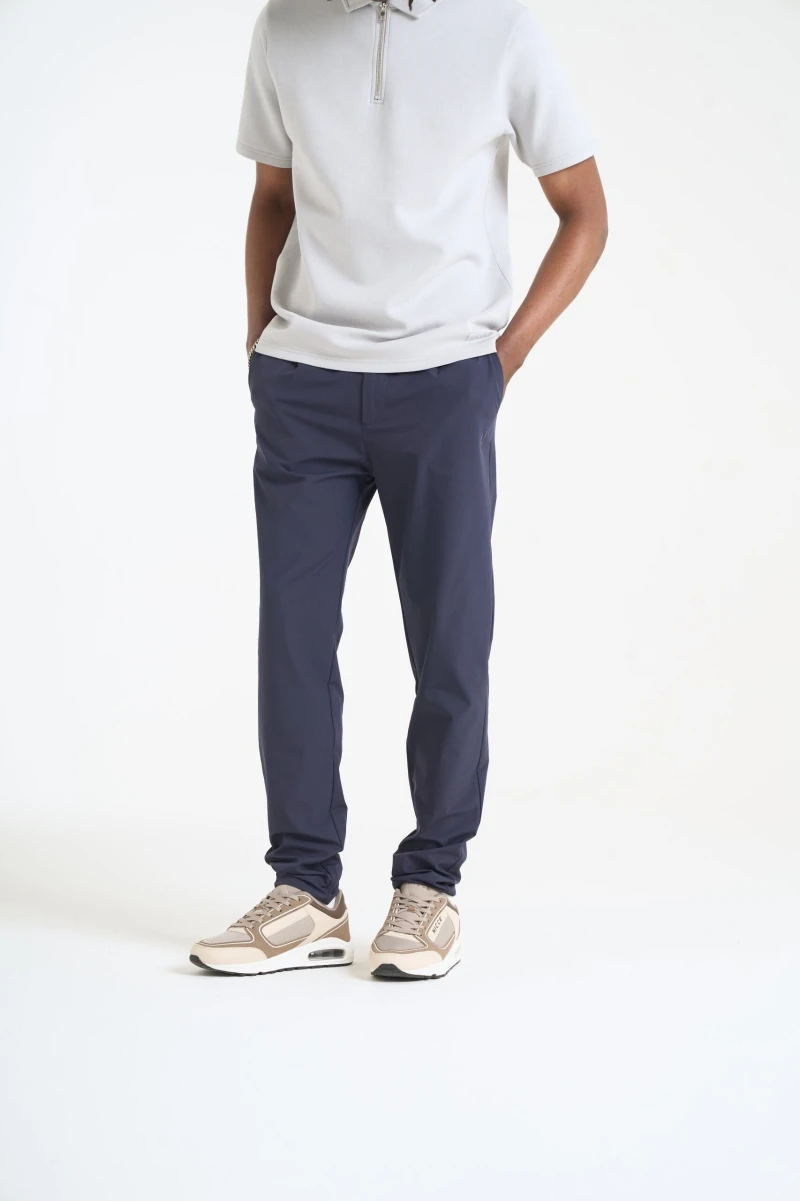Image of NICCE Mens Luxe Tech Stretch Chino | Navy