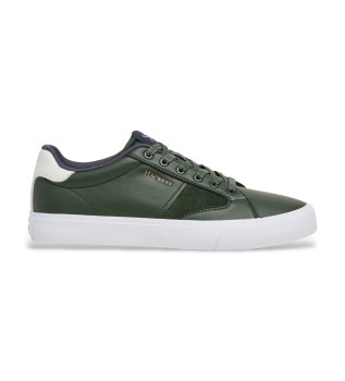 blake-venture-green-leather-sneakers