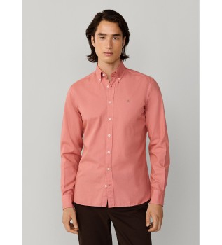 tailored-fit-oxford-shirt-red