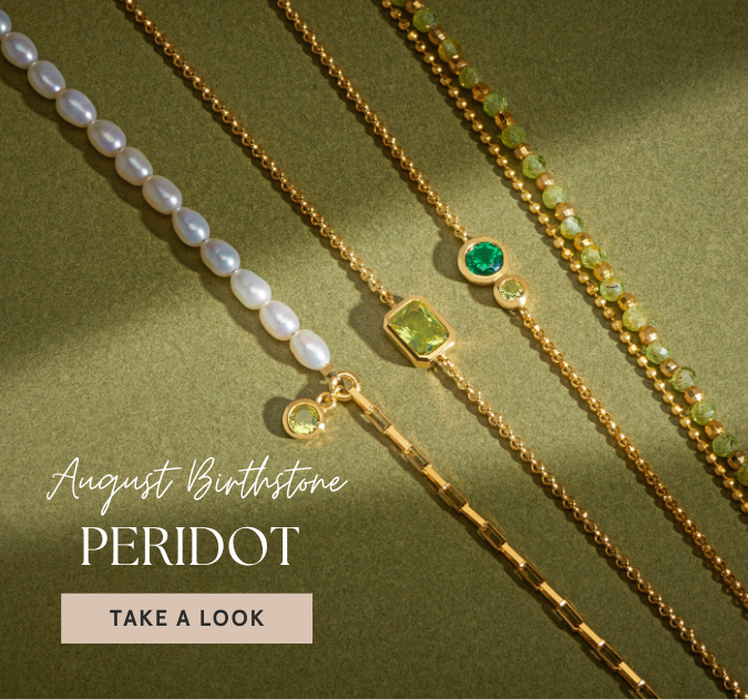 Shop Peridot Jewellery | August Birthstone