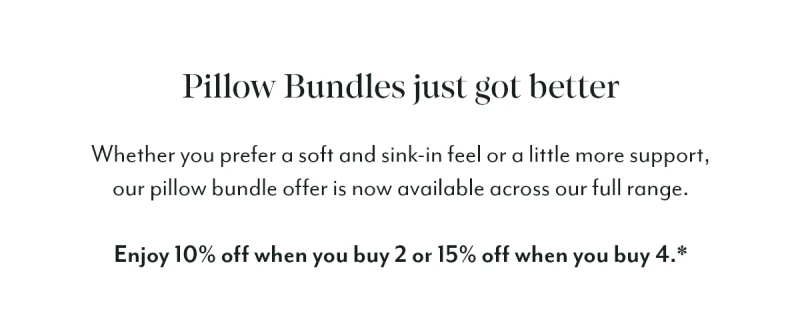 Pillow Bundles just got better