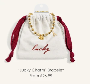 Words To Treasure 'Lucky Charm' Bracelet In Silver and Gold Plating