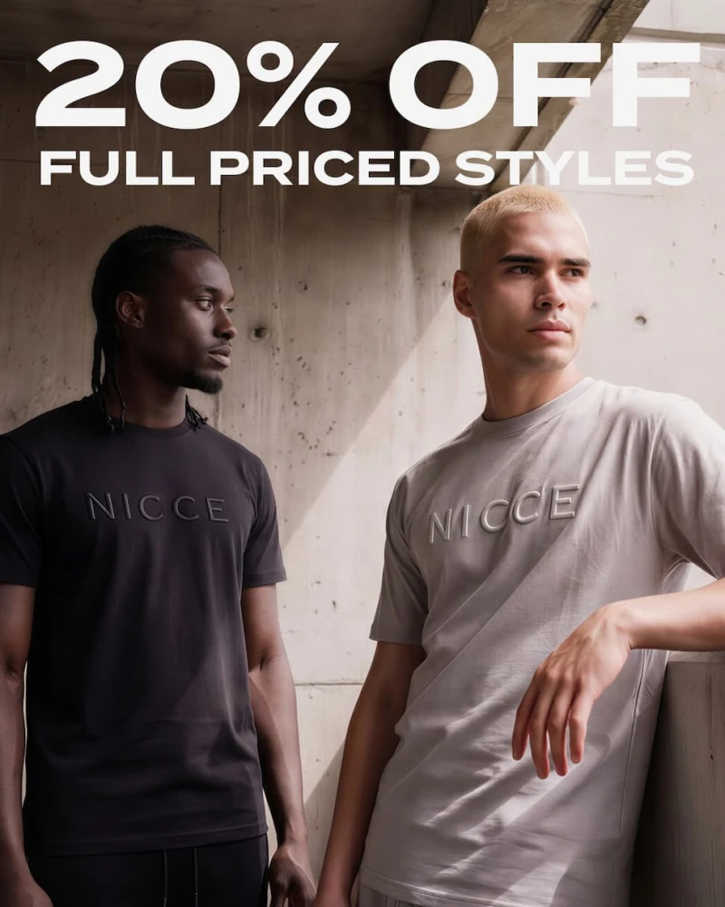 20% Off Full Priced Styles
