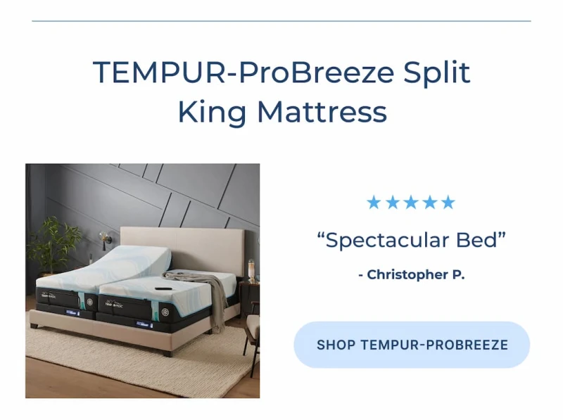 tempur king mattress