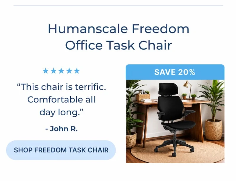 humanscale freedom office chair