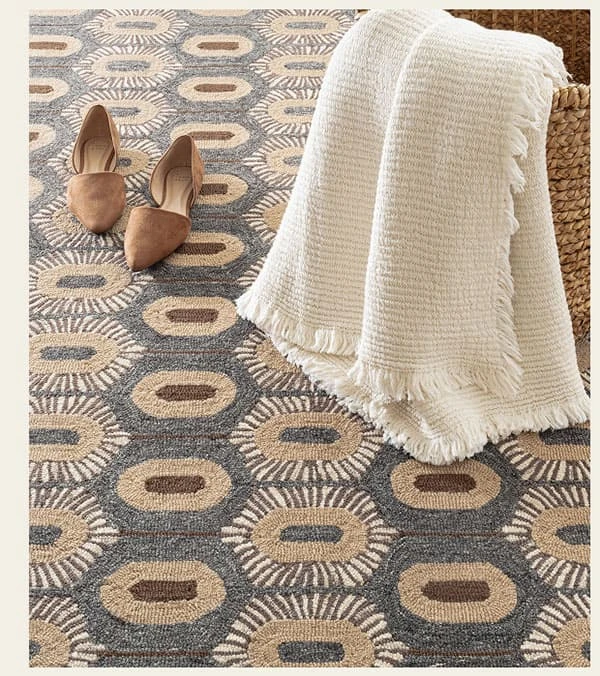 Shop Stowe Hand Micro Hooked Wool Rug