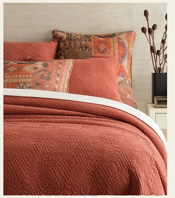 Shop Kerala Spice Matelasse Coverlet