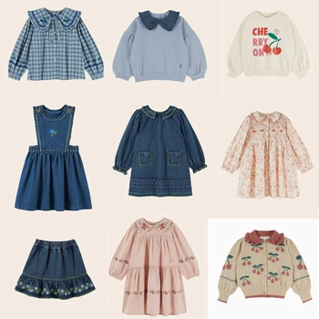 Girls Denim Dress 2026 AW Autumn...