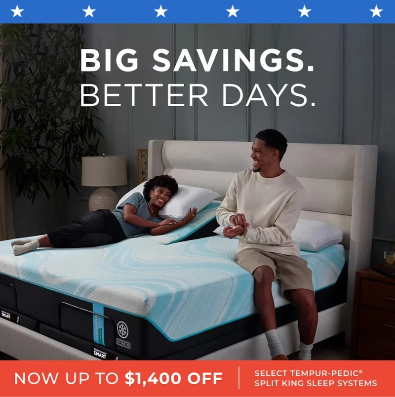 big savings better days