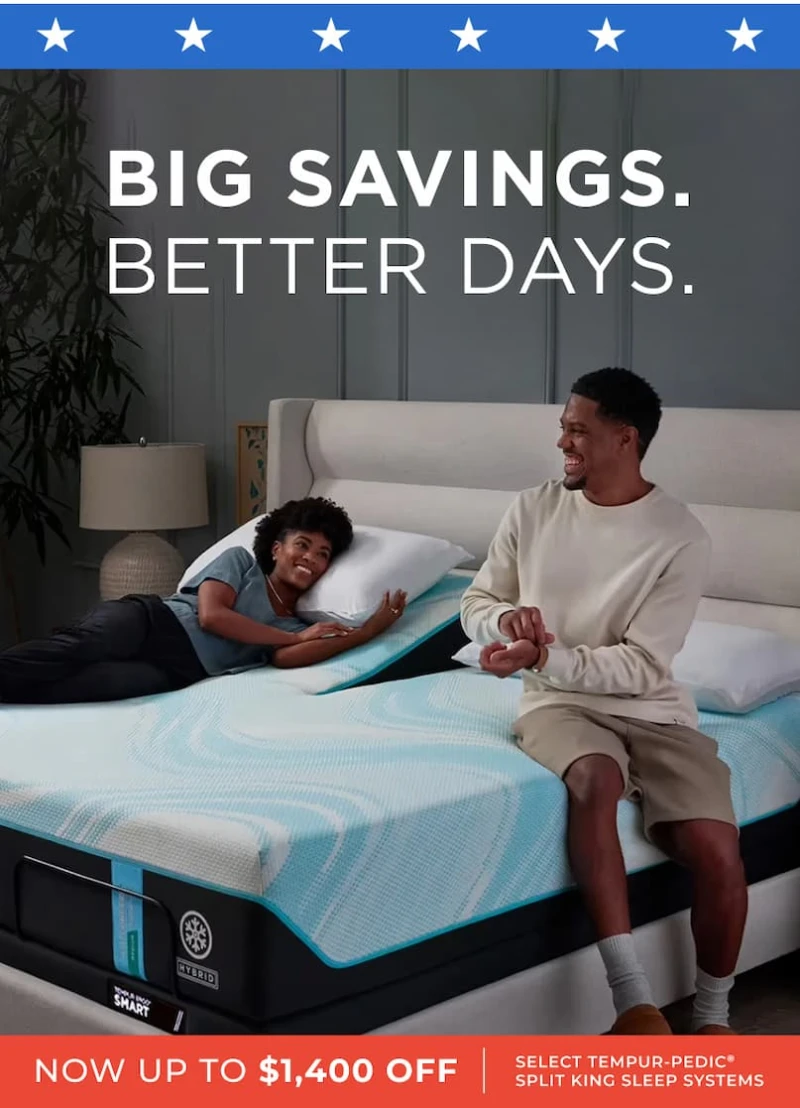 big savings better days