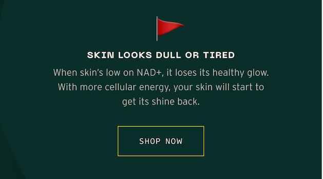 Skin looks dull or tired