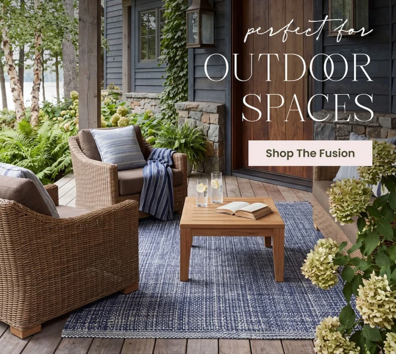 Shop Fusion Handwoven Indoor/Outdoor Rug