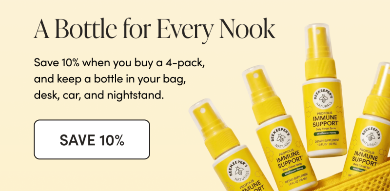 A Bottle for Every Nook   Save 10% when you buy a 4-pack, and keep a bottle in your bag, desk, car, and nightstand.   CTA: SAVE 10% ON A 4-PACK