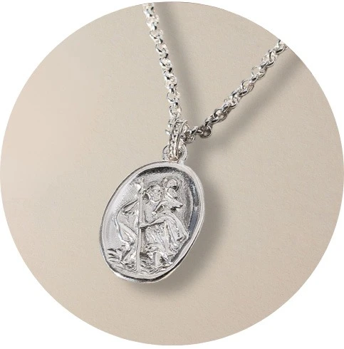 St Christopher Talisman Necklace