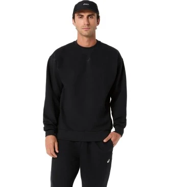 Sudadera Fleece Relaxed negro
