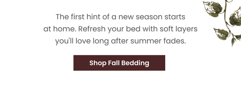 Shop fall bedding