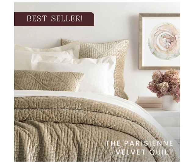 Shop Parisienne Velvet Quilt