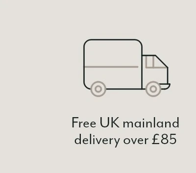 Free UK mainland delivery over £85
