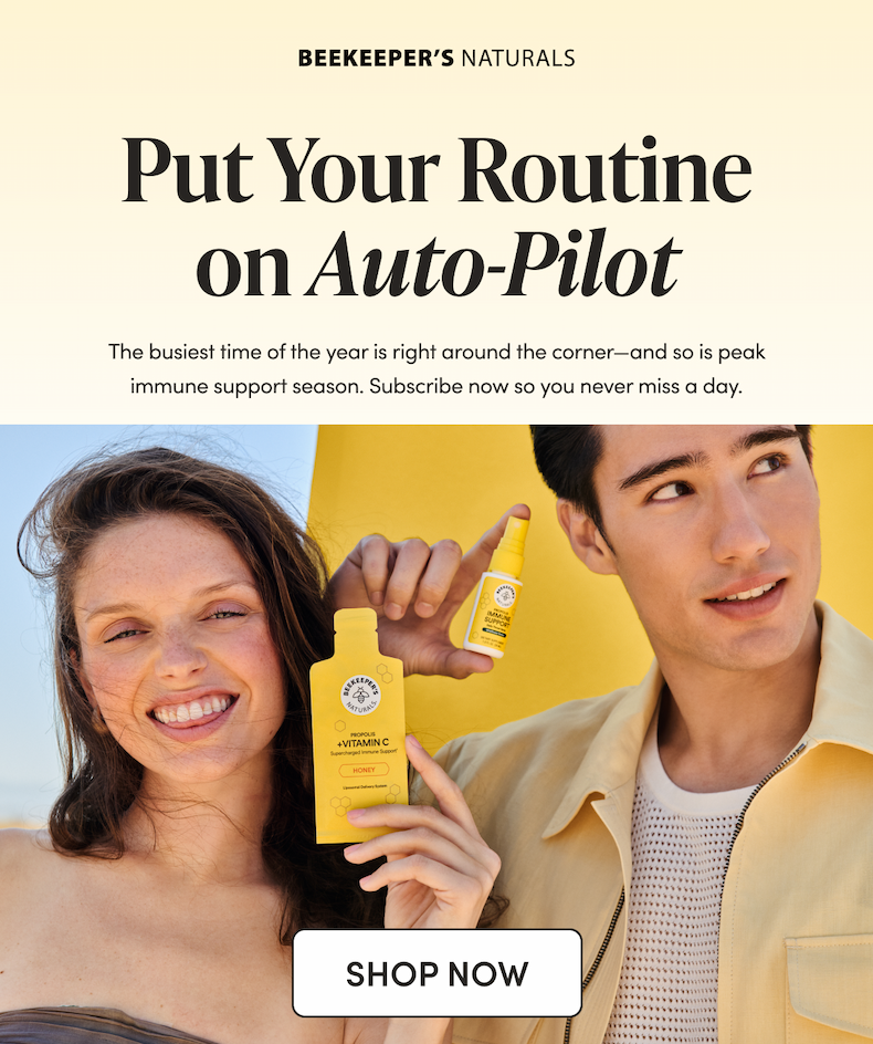 Put Your Routine on Auto-Pilot   The busiest time of the year is right around the corner—and so is peak immune support season. Subscribe now so you never miss out on a day.    