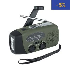 La radio & lampe torche solaire