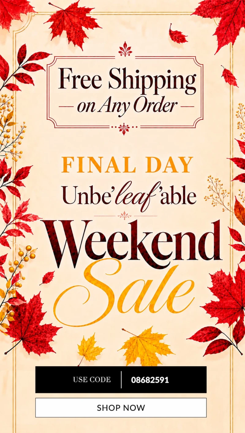 Free shipping on any order