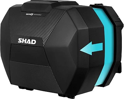 Shad SH38X Carbon, Seitenkoffer-Satz