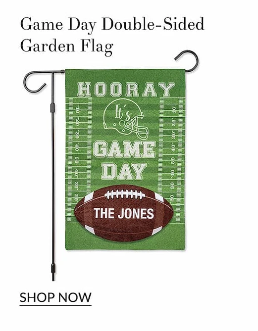Game Day Garden Flag