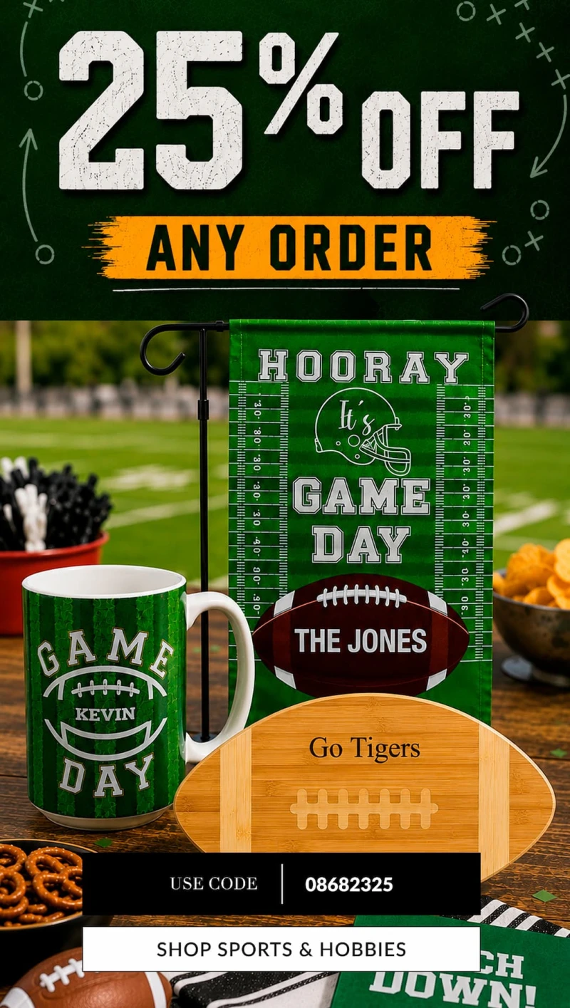 25% off any order
