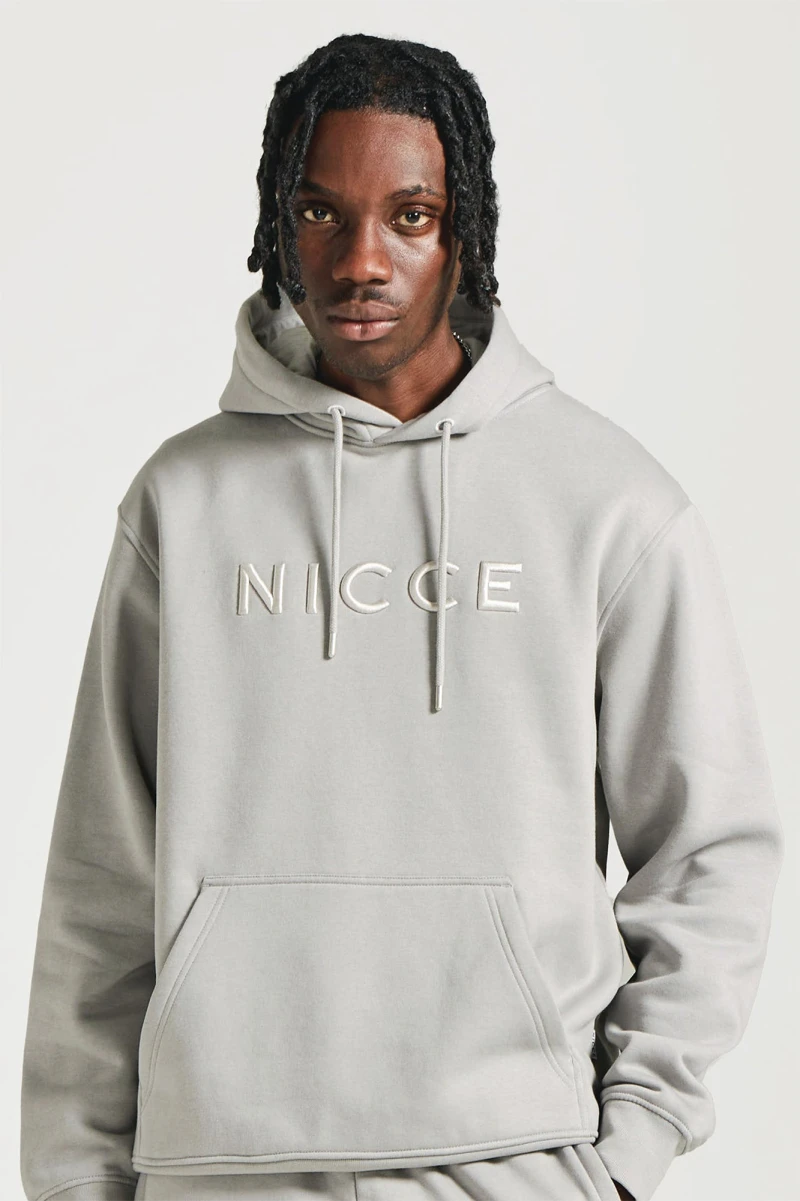 Image of NICCE Mens Mercury Hoodie | Circular Grey