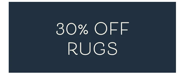 30% Off Rugs