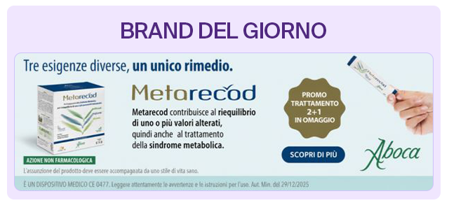 Metarecod Aboca: supporto per il benessere metabolico